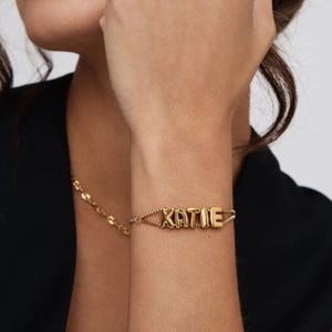 Personalized Bubble Name Bracelet, Bracelet for Women, Multiple Name Bracelet,Christmas gift Jewelry,Bridesmaid gift,Birthday Gift