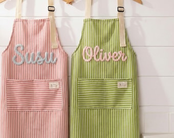 Delantales de cocina personalizados, perfectos para cumpleaños, días festivos y cualquier ocasión, y son adecuados para panaderos caseros y entusiastas de la cocina.