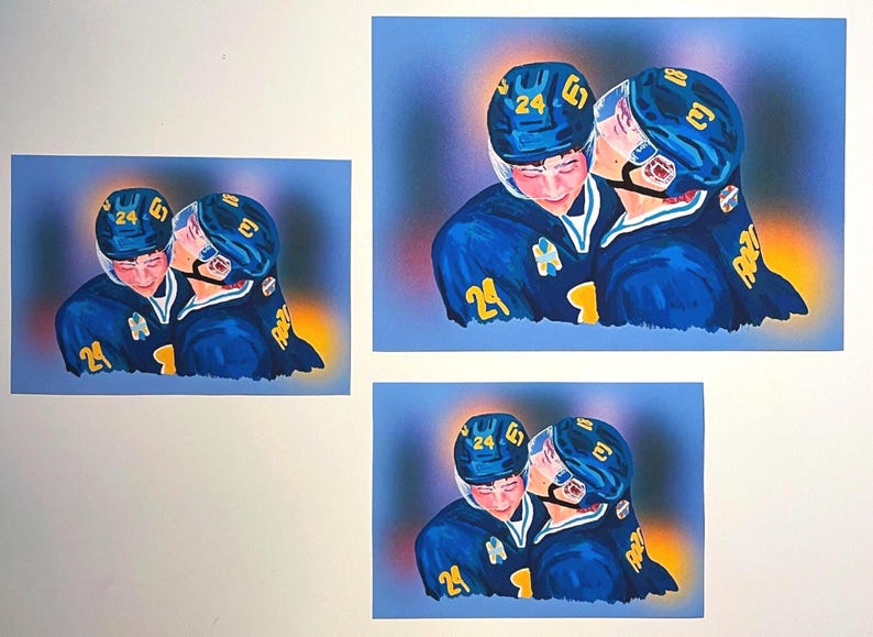 Heated Rivalry Print - Etsy