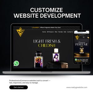Custom Website Design and Development | Business & Ecommerce Websites | Responsive Web Developer Services for Brands