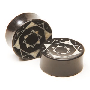 Wood Plugs | 0g, 00g, 7/16&quot;, 1/2&quot;, 9/16&quot;, 5/8&quot;, 11/16&quot;, 3/4&quot;, 7/8, 1&quot; | Ear Gauges | Plug Gauges | Black Plugs | Organic Plugs | Gauges