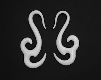 Bone Gauge Earrings 8g (3mm),  ON SALE