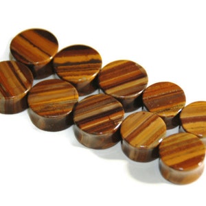 Tigers Iron Stone Plugs - Limited Sizes Available 5/8&quot;, 3/4&quot; 7/8&quot;