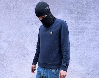 Sudadera Belstaff Gold Label azul oscuro de algodón para hombre, talla M