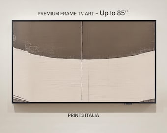 Minimalist Taupe Abstract Art for Samsung Frame TV (Digital Download)