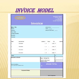 INVOICE TEMPLATE