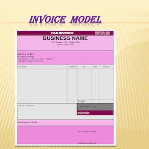 INVOICE TEMPLATE