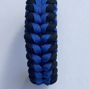 Handmade Paracord Survival Bracelet – Adjustable Outdoor Wristband in Multiple Colors