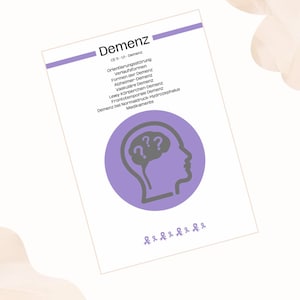 Dementia - Nursing Training Study Notes
