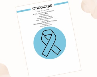 Onkologi - Studieanteckningar för omvårdnadsutbildning - Digital PDF