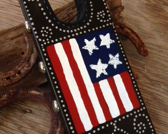 Stars and Stripes Boot Jack with Old West flavor