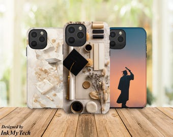 Graduation Phone Case, Graduation Gift Phone Case, Elegant Graduate Phone Cover, Class of 2025 Aesthetic Case, Graduation Phone Case