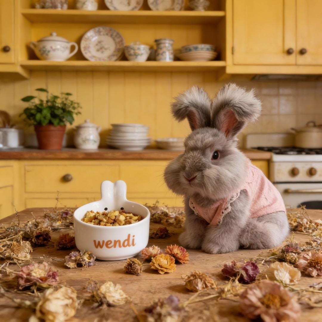 Cute Custom Ceramic Rabbit Bowl - Personalized Pet Name Engraving ...