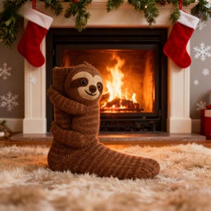 Weihnachten Tier Polyester Baumwolle Erwachsene warme Hausschuhe Socken, Urlaub bequeme Socken