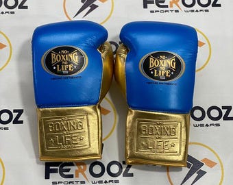 Guantes de boxeo para hombre, entrenamiento personalizado, Muay Thai, MMA