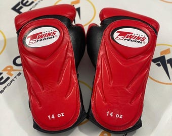 Twins Boxing Gloves – Muay Thai, Training, Sparring Gloves – Genuine Leather – Multiple Sizes