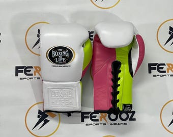 Genuine Cowhide Leather Kickboxing Muay Thai Training No Boxing No Life Professional