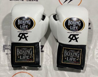 Cowhide Leather Boxing Gloves: Sparring, Training, Lace Up
