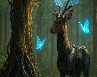 Galactic Dreams Wallpaper Duo – Cosmic Astronaut & Futuristic Landscape – Universal Phone Backgrounds