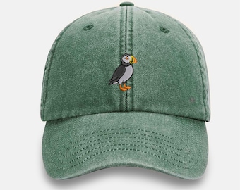 Parrot Baseball Cap Vintage Washed Unisex Dad Hat Adjustable  display picture 1