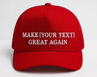 Personalisierte MAGA-Mütze, machen Sie Ihren Text wieder großartig, gestickte Mütze, Trump-Anhängermütze für Männer und Frauen, 45 47 Baseballmütze, mehrere Style-Kappe