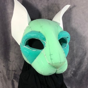 Protogen Fursuit Head Template Digital PDF Pattern for DIY 