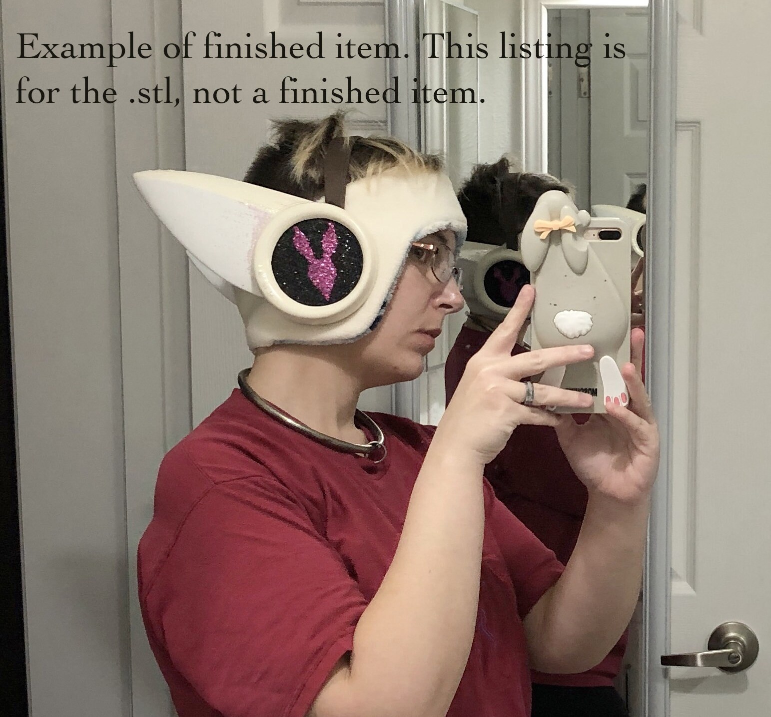 Free STL file Open Source Protogen Cosplay Head 🎭・3D print