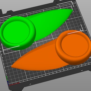 Digital Download - 3d Print File - Protogen Headphone cosplay accessory stl