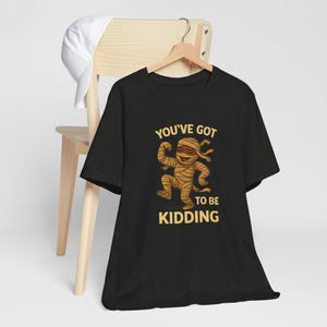 Funny Mummy Halloween T-Shirt: Spooky Cartoon Graphic Tee