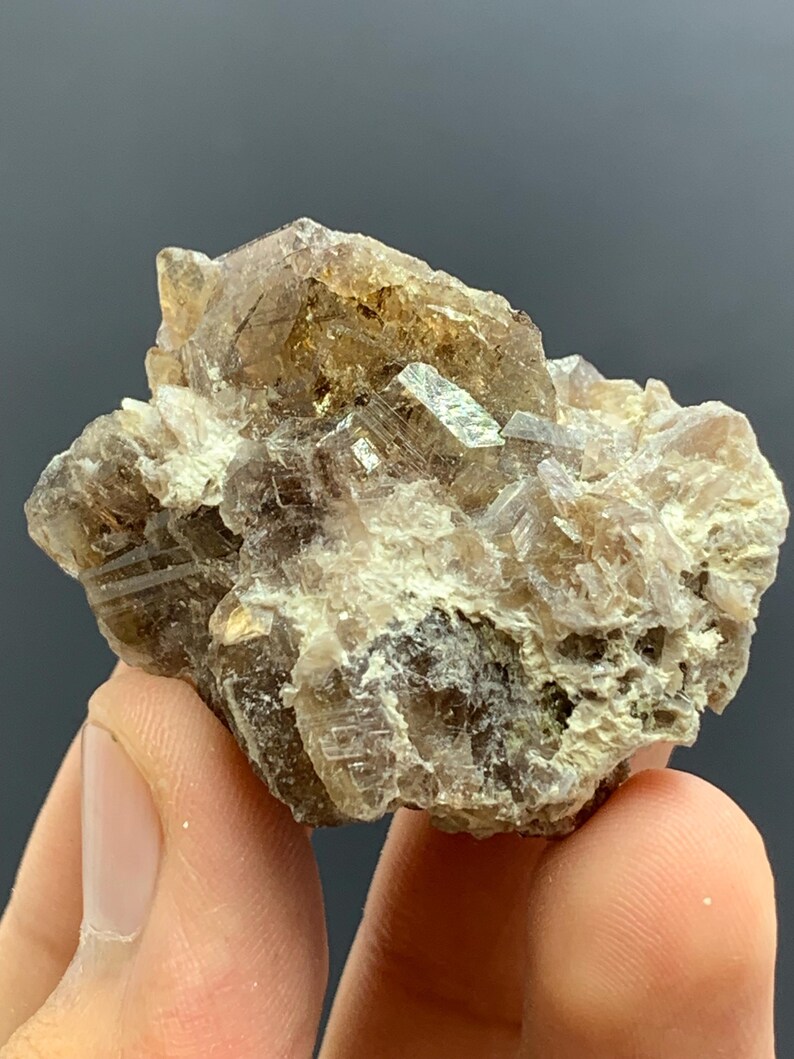 Natural Brown Color Axinite Crystals Specimen From Skardu Pakistan,raw ...