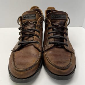 Eastland Vintage Seneca Mens 5D Brown Leather Camp Moc Chukka Boots image 4