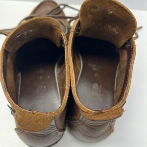 Eastland Vintage Seneca Mens 5D Brown Leather Camp Moc Chukka Boots image 6