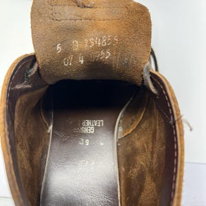 Eastland Vintage Seneca Mens 5D Brown Leather Camp Moc Chukka Boots image 7