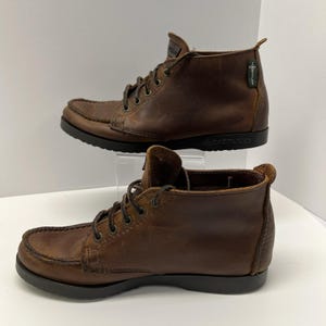 Eastland Vintage Seneca Mens 5D Brown Leather Camp Moc Chukka Boots image 3