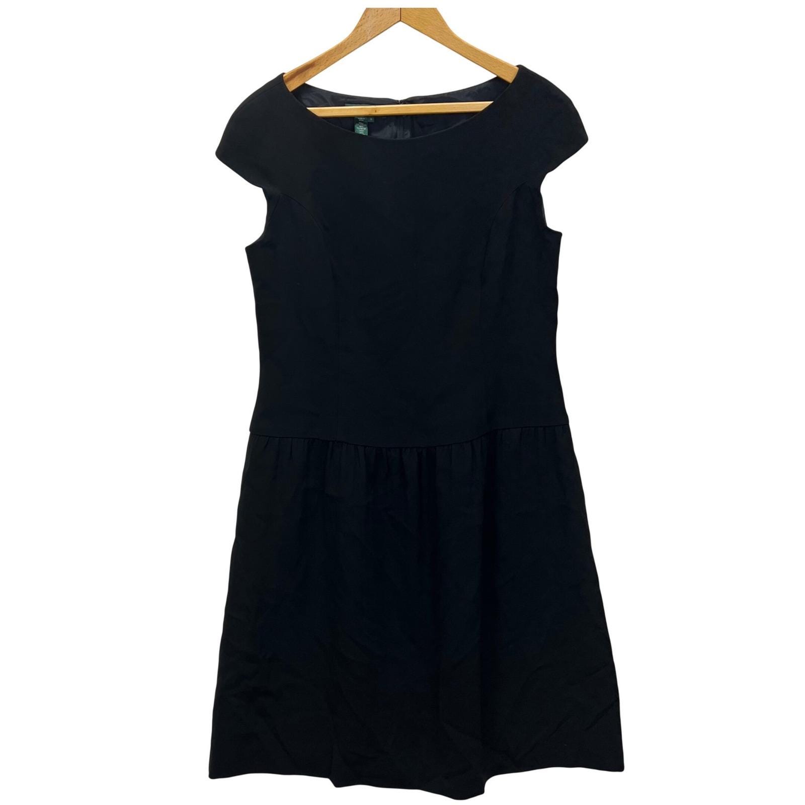 Black Boatneck Dress - Etsy