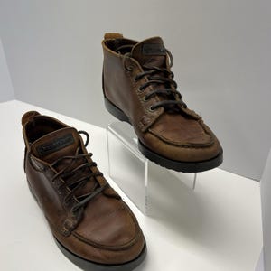 Eastland Vintage Seneca Mens 5D Brown Leather Camp Moc Chukka Boots image 2
