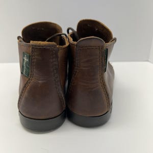 Eastland Vintage Seneca Mens 5D Brown Leather Camp Moc Chukka Boots image 5