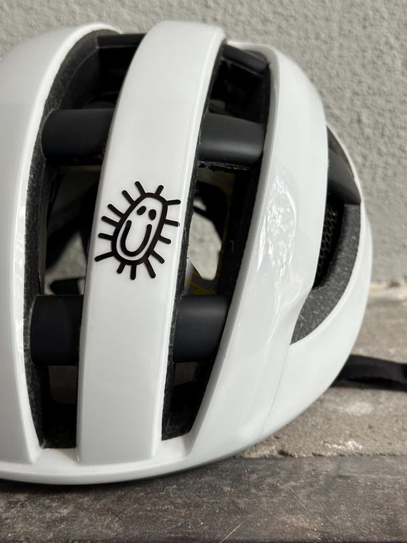 01 Faces - Fahrrad Sticker Vinyl Bike Decal Aufkleber