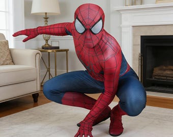 TASM 2 The Amazing Spiderman 2 suit—Kids' and Adult Sizes