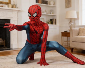 Children's Spider-Man 3 Cosplay Costume: Peter Parker's Classic Suit