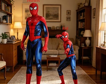 Custom Ultimate Spider-Man suit—Kids' and Adult Sizes