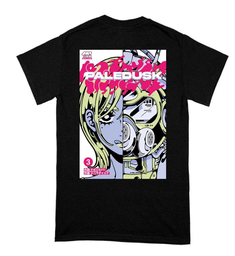 Paledusk Manga T Shirt - Paledusk Band Tee - Paledusk T