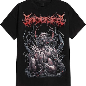 Brand of Sacrifice Exodus Machine T shirt - Brand of Sacrifice Band Tee - Brand of Sacrifice T-shirt Hoodie - Exodus Machine Shirt