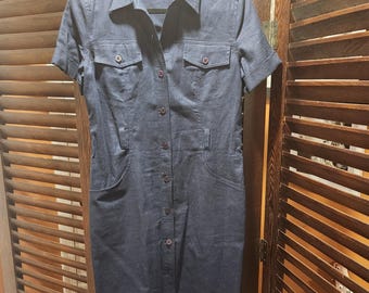 Vestido vintage Rafaella con botones