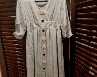 Vestido vintage estilo cottage core