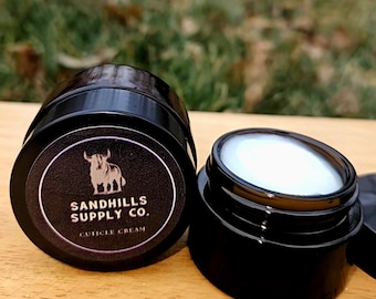 Crema para cutículas de sebo / Reparación de uñas naturales y piel seca / Cuidado de manos alimentado con pasto