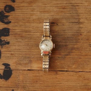 Whitnauer Womens 10k gold filled case and band tops cocktail watch