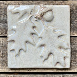 6” x 6” Oak and Acorn Tile