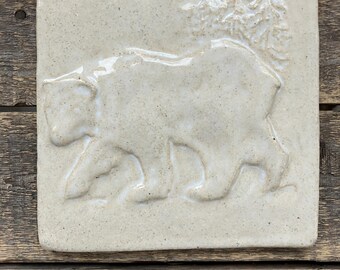 Bear And Pine Tile