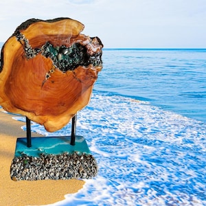 Unique Wood Sculpture made from Olive Tree Root,Wood Wall Art, Abstract Sculpture, Handmade Gift House.